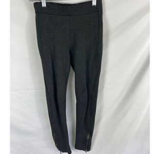 Lush Nordstrom Zip Bottom Grey Leggings Size XS
